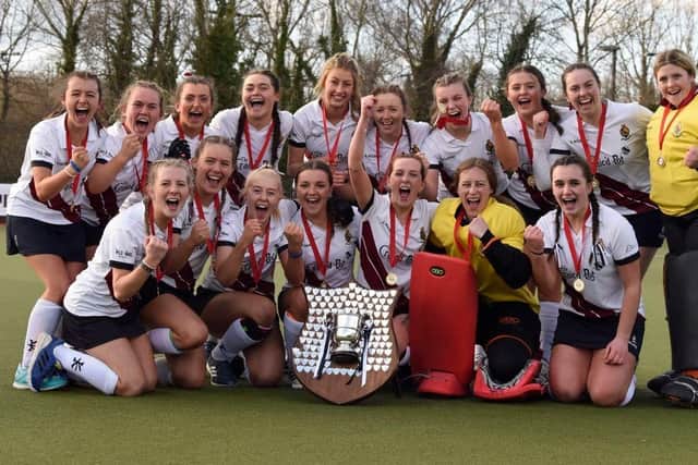 Royal School Armagh won the Girls Senior Cup hockey final with victory over Strathearn on International Women's Day.