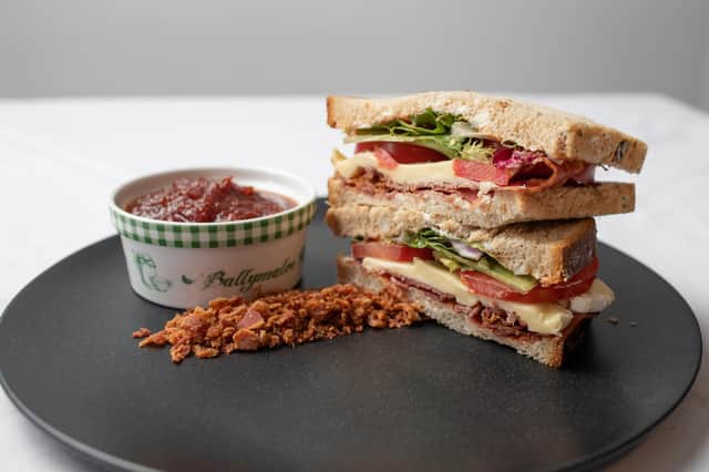 Around Noon executive chef Kieran McGivern’s award-winning So Many B’s sandwich