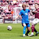 Northern Ireland international Ross McCausland (left) found the net against Hearts in Rangers' 3-3 draw at Tynecastle Park. (Photo by Jane Barlow/PA Wire)