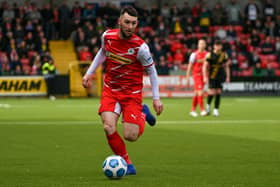 Jamie McDonagh has joined Glenavon on loan from Cliftonville until January