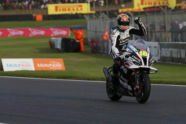 Andrew Irwin claimed two podiums finishes on the SYNETIQ BMW at Brands Hatch.