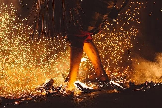 Turning up the heat at Happy Feet with first-ever Belfast Firewalk