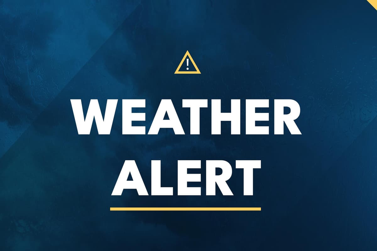 Traffic & Travel: A yellow weather warning has been issued by the Met Office for part of Northern Ireland