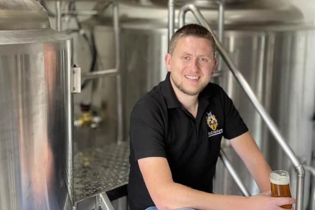 Ryan McCracken of McCracken’s Real Ales in Portadown is in line for top Irish quality award