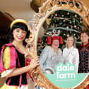 Dale Farm is reprising its role as sponsor of the Grand Opera House pantomime for another three years, a partnership which will see the local dairy company support Northern Ireland’s largest and most successful panto for more than 10 years. Pictured are Snow White, Aisling Sharkey and Queen Dragonella, Jolene O'Hara, with May of the Mirror, May McFettridge, Caroline Martin, Dale Farm and Prince Conall of Coleraine, Conor Headley
