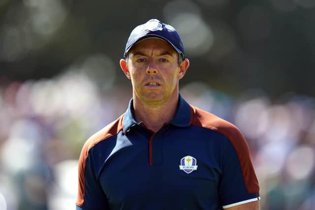 Rory McIlroy, who felt like "something had to give" as he explained his surprise decision to resign from the PGA Tour's policy board