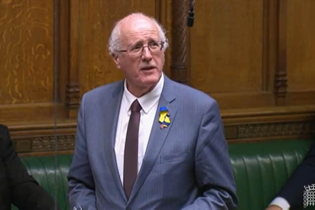 Jim Shannon in the Commons today (March 30, 2023)