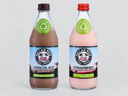 Millar Moo has an extensive range of milk drinks