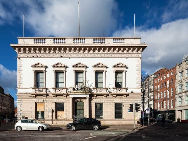 The Assembly Rooms, formerly The Exchange, on the corner of North Street and Waring Street in Belfast. Built in 1769, its condition is close to catastrophic with dry rot and water ingress. ​Castlebrooke can do the decent thing by donating the building to the people of Belfast