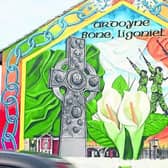 IRA mural in the Ardoyne