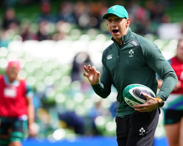 Ireland women's head coach Scott Bemand. (Photo by Brian Lawless/PA Wire)