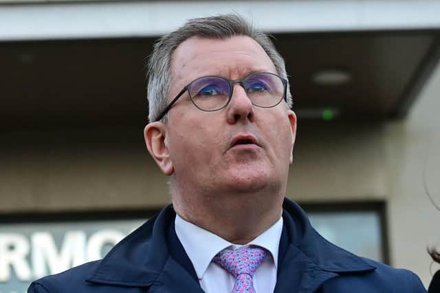 DUP Leader Jeffrey Donaldson says his party will vote against the government in the Commons on the Windsor Framework.