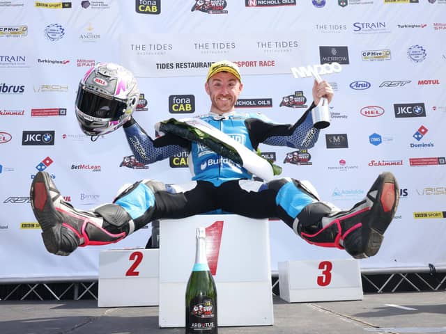 Lee Johnston has won five times at the North West 200, with his latest victory coming in last year's Saturday Superspport race.