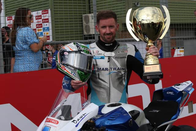 Dubliner Jack Kennedy wrapped up the 2022 British Supersport Championship with a double victory at Snetterton earlier in September. Picture: David Yeomans Photography