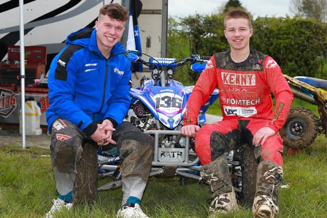 Brothers Dean and Ross Dillon from Moria at Tandragee
