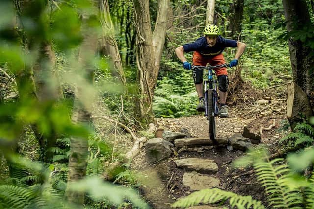 Belfast outdoor charity, Outscape, formerly Outdoor Recreation NI, has unveiled a new iteration of its MountainBikeNI.com website which showcases over 150 miles of mountain biking trails situated across numerous trail centres in Northern Ireland. Picture Belfast’s Barnett Demesne
