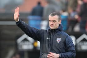 Coleraine manager Oran Kearney was left frustrated as his side failed to convert several chances at The Showgrounds