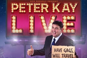 Peter Kay is bringing his new tour to Belfast