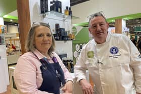 ​Susie Hamilton Stubber and Bob McDonald of Burren Balsamics in Richhill which is now supplying tapas boxes to Aer Lingus international flights