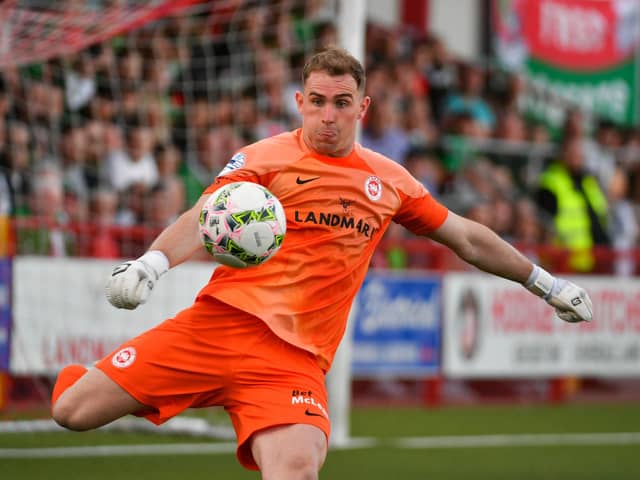 Rohan Ferguson has signed a new contract to remain at Larne until the end of the 2025/26 season