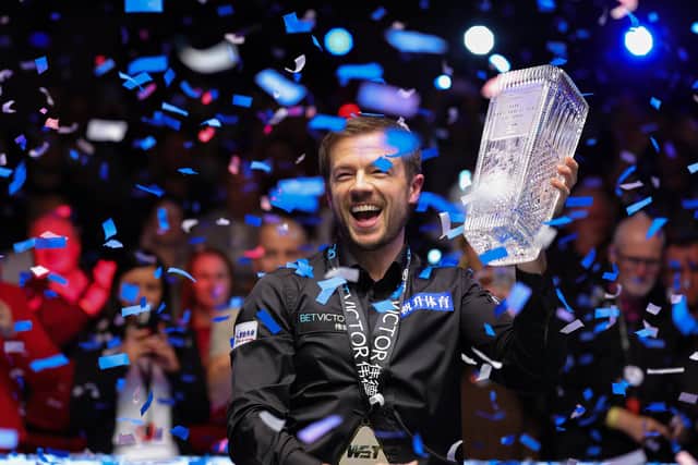 Jack Lisowski lifted the Alex Higgins Trophy last year