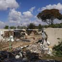 Destroyed houses are seen in Kibbutz Kfar Azza, southern Israel, after the kibbutz was overrun by Hamas terrorists from the nearby Gaza Strip on October 7. There are many within Northern Ireland who see a similarity with our own troubles and who unashamedly try to sanitise the actions of Hamas, says letter writer Leslie Marshall