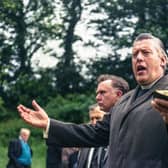 An image from BBC NI released in relation to its documentary The House Of Paisley. The BBC said "from firebrand minister to first minister" its film "charted the remarkable journey of Ian Paisley"