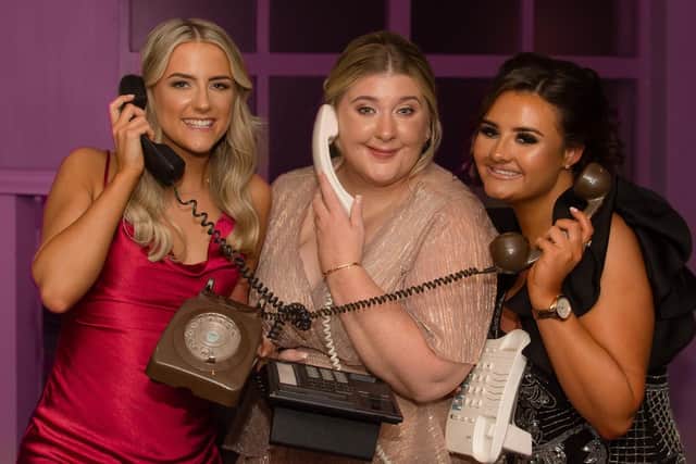 The winners of the eagerly anticipated NHF Receptionist Awards have finally been revealed. After months of deliberation, the awards were announced by compere Diona Doherty at a glittering awards ceremony in the Waterfoot Hotel. Pictured are Robyn McGarrigle, Bishop’s Gate Hotel (winner of Receptionist of the Year category), Melissa Hastings from Crowne Plaza Belfast (Crowne Plaza won Reception Team of the Year) and Tadhgán McCullough, Fitzwilliam Hotel Belfast (winner of Most Promising Receptionist category)