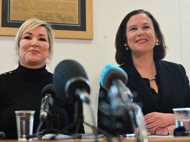 Michelle O’Neill and Mary Lou McDonald say a united Ireland is closer than ever before, but despite advocating for it - Sinn Fein are refusing to take ownership of what people would be voting for.