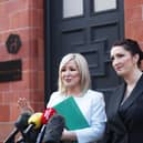 First Minister Michelle O'Neill made the comments alongside deputy First Minister Emma Little-Pengelly on Wednesday. Photo: Peter Morrison/PA Wire