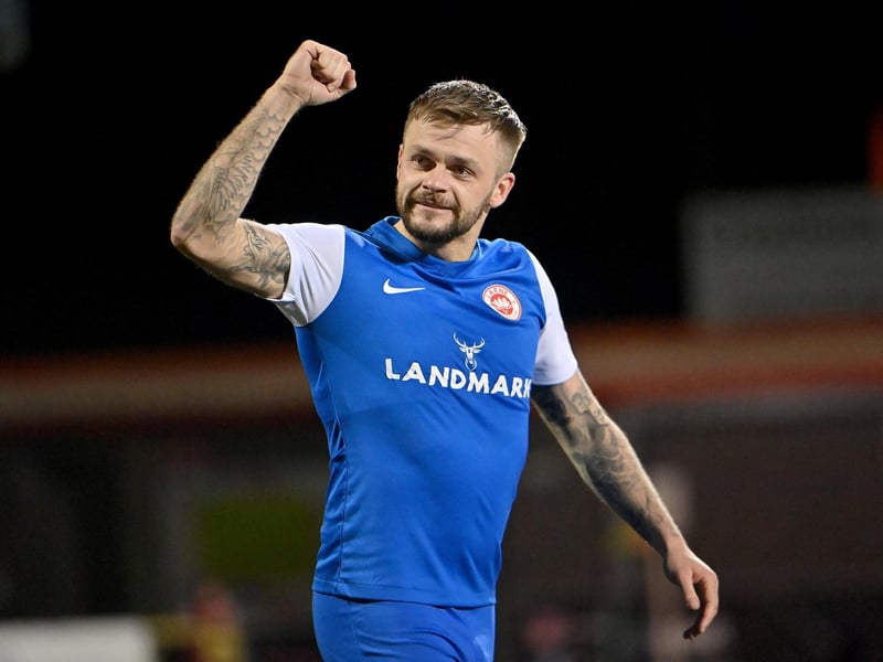 Andy Ryan's arrival at Larne in January helped them secure a historic Premiership title and the Scottish ace has proven to be one of the Irish League's best talents again during this campaign, scoring 11 goals and providing two assists in 19 appearances (16 starts)