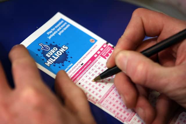 Lottery win for lucky NI couple.  (Photo by Peter Macdiarmid/Getty Images)