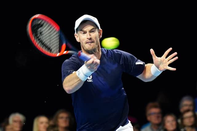 FAndy Murray, who has taken a wild card into the Dubai Duty Free Tennis Championships later this month.