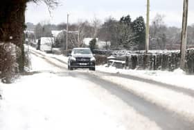 A blanket of snow covered much of Northern Ireland on Tuesday morning. Photo: Pacemaker