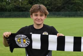 St Mirren youngster Fraser Taylor has joined Ballymena United on a season-long loan. PIC: St Mirren