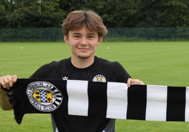 St Mirren youngster Fraser Taylor has joined Ballymena United on a season-long loan. PIC: St Mirren