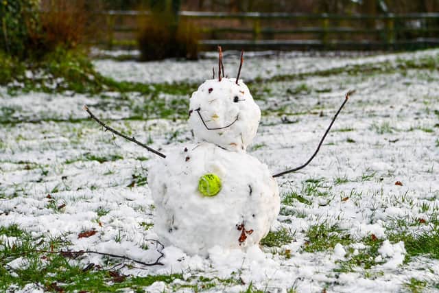 Snow in Northern Ireland
