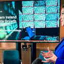 Deputy first minister Emma Little-Pengelly at the launch of the Northern Ireland Defence Growth Deal earlier this week
