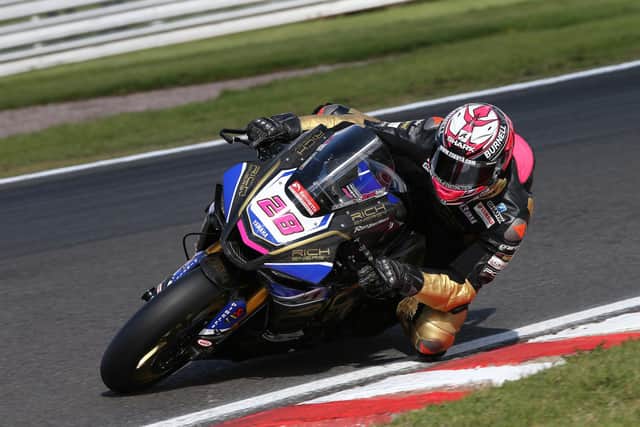 England's Bradley Ray finished fifth in the British Superbike Sprint race at Brands Hatch as he secured the title on Saturday with two races of the 2022 season to go. Picture: David Yeomans Photography