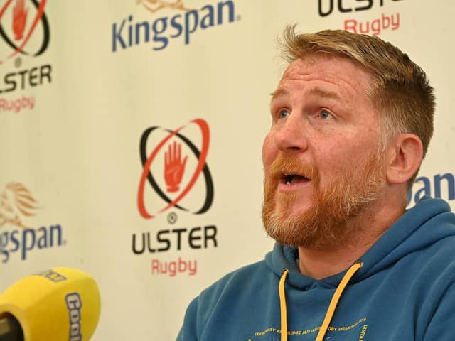 Ulster defence coach Jonny Bell reflecting on a growing injury list before facing Benetton. (Photo by Arthur Allison/Pacemaker Press)