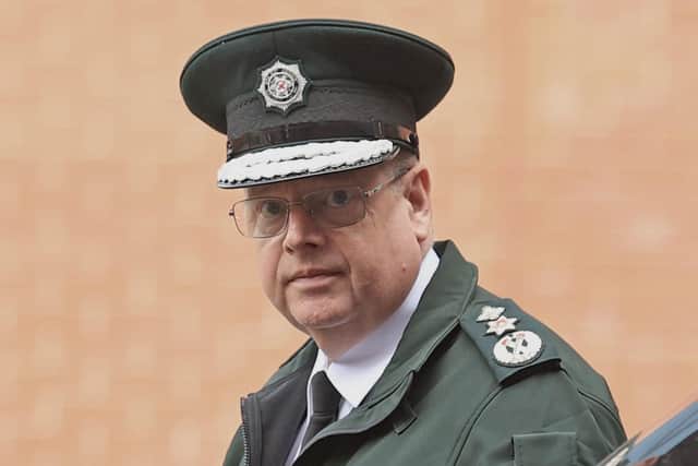 Former Police Service of Northern Ireland Chief Constable Simon Byrne. Photo:  Liam McBurney/PA Wire