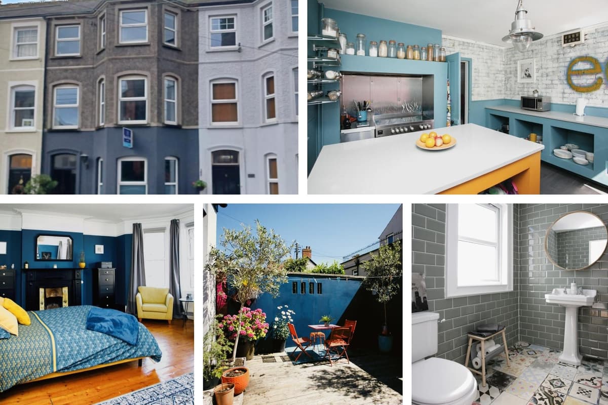 Take a look inside this elegant five bedroom terraced house, located in charming seaside town