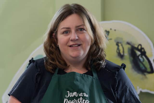 Amanda Hanna has created award winning Christmas pudding at home in the families Armoy farm which is on sale in her Jam at the Doorstep farm shop