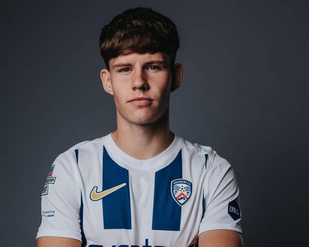 Former Fleetwood Town defender Jake Wallace has joined Coleraine. PIC: Coleraine FC