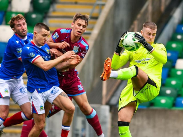 Summer signing David Walsh has kept three clean sheets for Ballymena United and produced 28 saves for Oran Kearney's side. The Sky Blues have lost just one of their last six league matches alongside securing BetMcLean Cup progression past Newington.