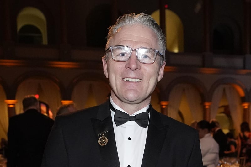 President of the Gaelic Athletic Association Jarlath Burns, attends the Ireland Funds 32nd National Gala, at the National Building Museum in Washington, DC