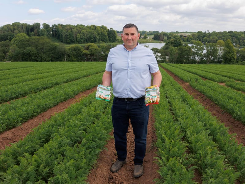 Tesco Northern Ireland is celebrating nearly two centuries of combined partnership with a core number of its local fresh produce suppliers. Pictured is Windwhistle Farms – James Booth