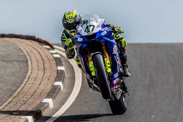 Richard Cooper was second fastest in the Supersport class on the BPE/Russell Racing Yamaha on Tuesday