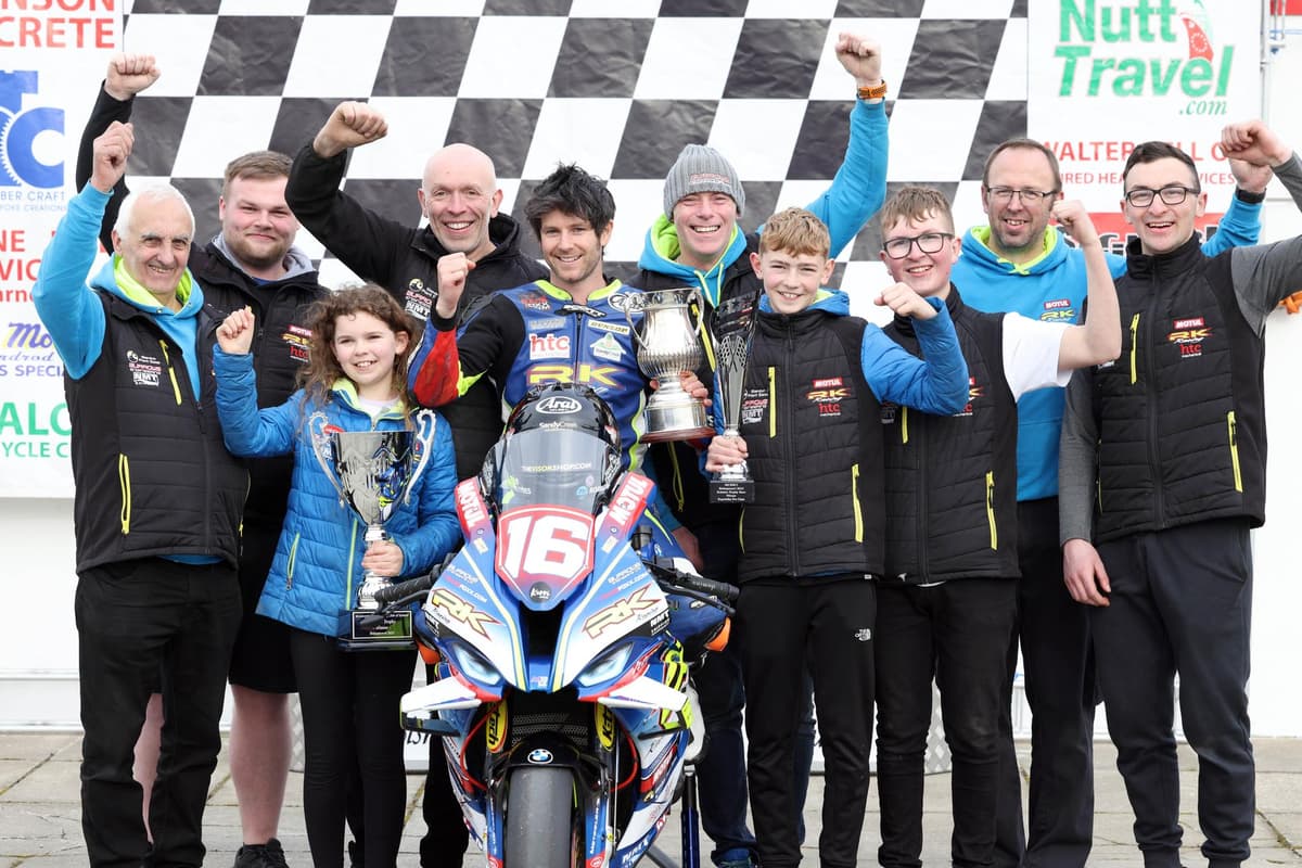 The Cork rider earned his maiden podium at the Isle of Man TT Races in June