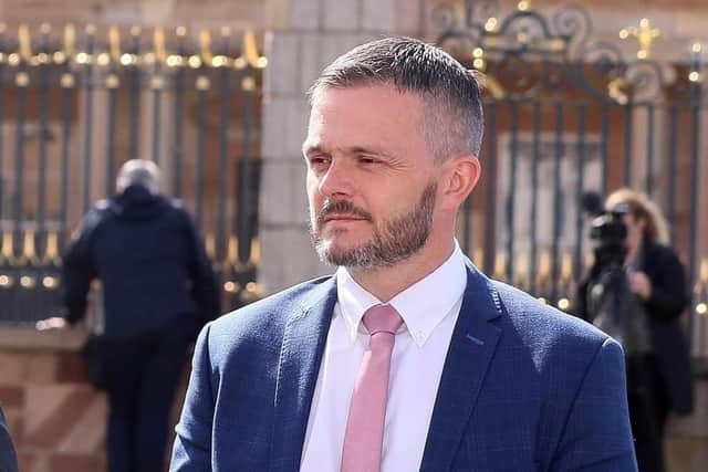 Jon Burrows has appointed Robbie Butler as the new UUP health minister.